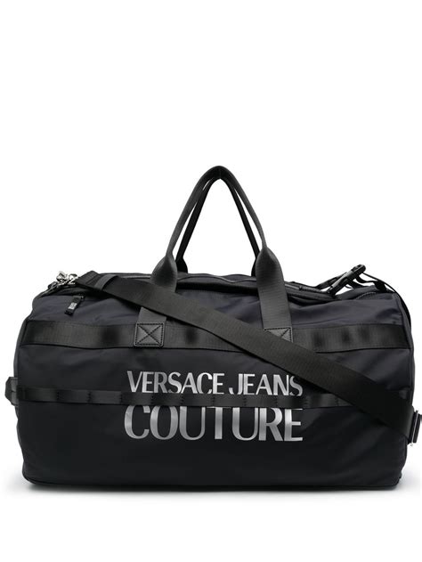 versace jeans couture duffle bag